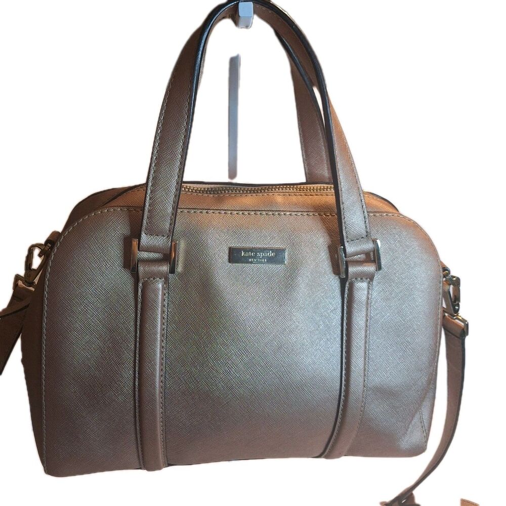 Kare Spade New York Newberry Lane Saffiano Leather Satchel/Crossbody Bag